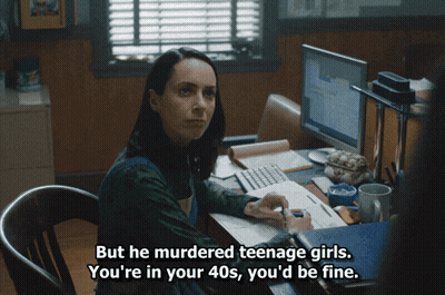 Woman Says But He Murdered Teenage Girls GIF