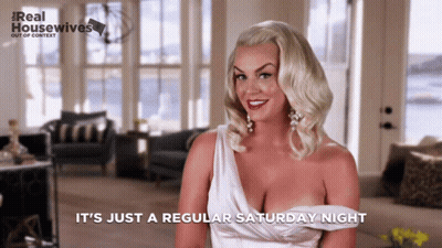 Woman Says Dinner Table Of Horrors On Real Housewives GIF