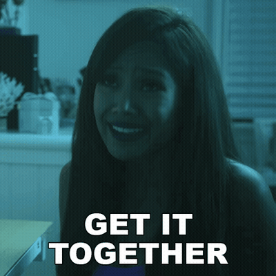 Woman Says Get It Together GIF