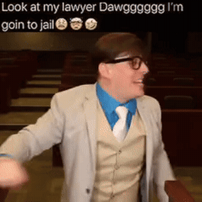 Woman Says I Actually Went To Lawyer School Next To Man GIF