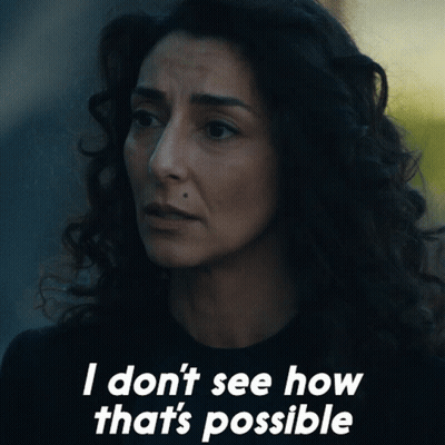 Woman Says I Don't See How That's Possible GIF