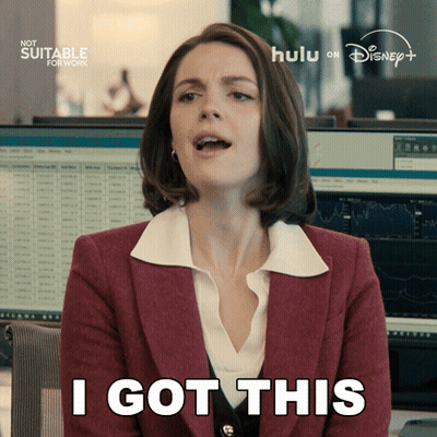 Woman Says I Got This In Front Of Computer GIF