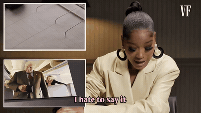 Woman Says I Hate To Say It Next To Man GIF