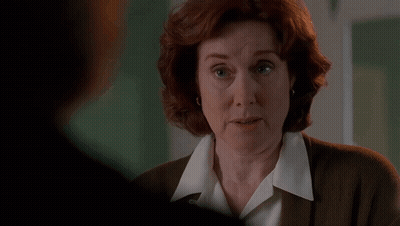 Woman Says I Have A Job To Do In Yellow Letters GIF
