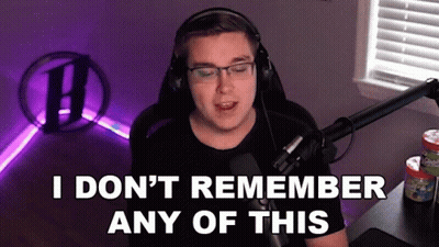 Woman Says I Have No Memory Of This GIF
