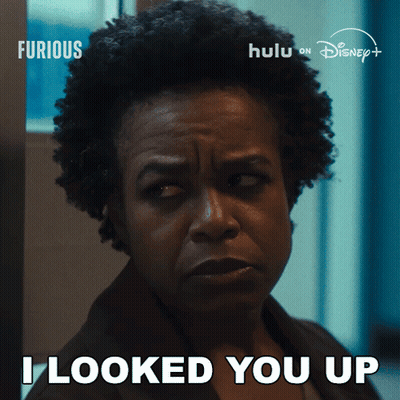 Woman Says I Looked You Up In Disney Ad GIF