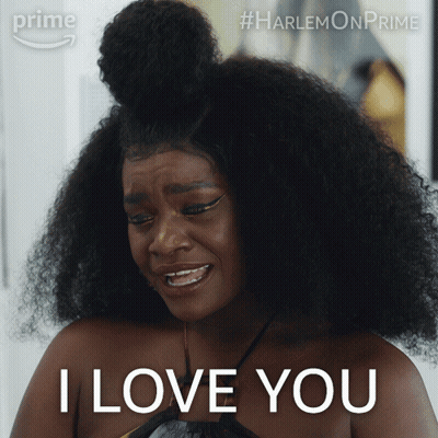 Woman Says I Love You In Harlem Prime Ad GIF