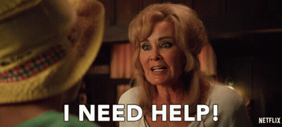 Woman Says I Need Help In Front Of Child GIF