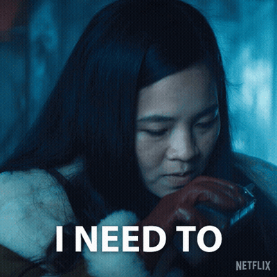 Woman Says I Need To On Netflix Advertisement GIF