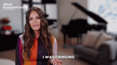 Woman Says I Was Cringing In Front Of Piano And Couch GIF