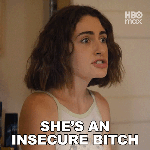Woman Says Insecure Bitch In HBO Max Ad GIF