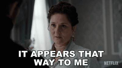 Woman Says It Appears That Way To Me Netflix GIF