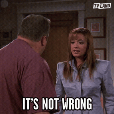 Woman Says It's Not Wrong To A Man GIF