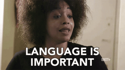 Woman Says Language Important Bet Ad GIF