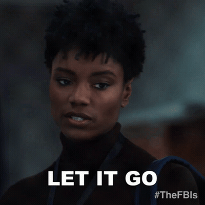 Woman Says Let It Go GIF