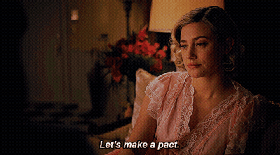 Woman Says Let's Make A Pact GIF