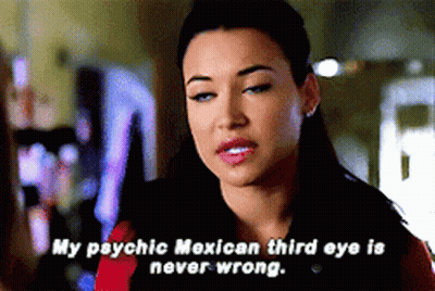 Woman Says My Psychic Mexican Third Eye Is Never Wrong GIF