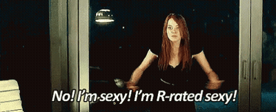 Woman Says No I'm Sexy I'm R Rated Sexy GIF