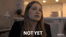 Woman Says No Is It Friday Yet  GIF
