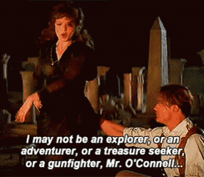 Woman Says Not Explorer Or Adventurer In Cemetery GIF