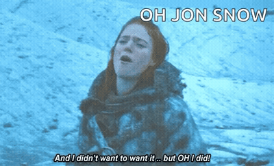 Woman Says Oh Jon Snow I Didnt Want To Want It GIF