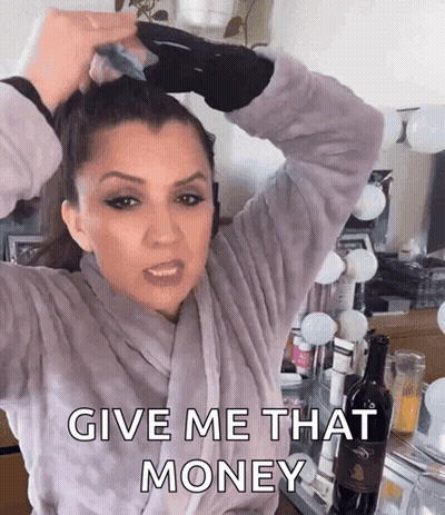 Woman Says Oh Just Give Me That GIF