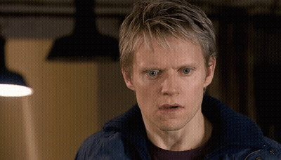Woman Says One Way Or Another In Front Of Netflix Ad GIF