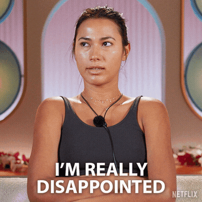 Woman Says Really Disappointed In Netflix Ad GIF