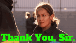 Woman Says Thank You Sir GIF