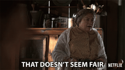 Woman Says That Doesnt Seem Fair Netflix GIF