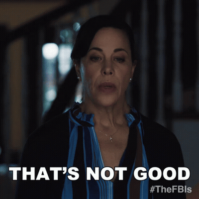 Woman Says That's Not Good GIF