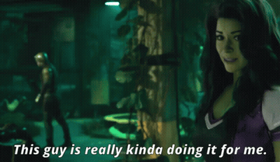 Woman Says This Guy Is Really Kinda Doing It For Me GIF