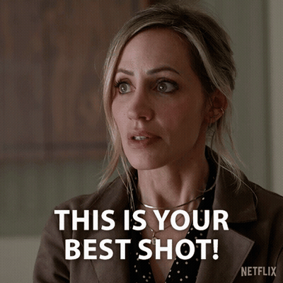 Woman Says This Is Your Best Shot Netflix Ad