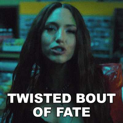 Woman Says Twisted Bout Of Fate GIF