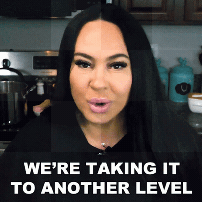 Woman Says We're Taking It To Another Level GIF