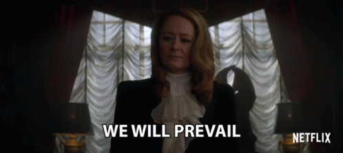 Woman Says We Will Prevail Netflix GIF