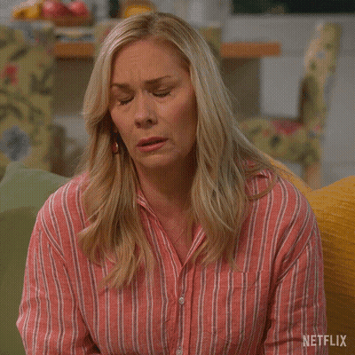 Woman Says Well That Was A Relief GIF