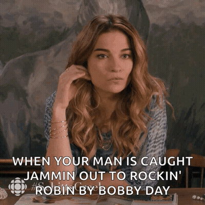 Woman Says When Your Man Is Caught Jammin Out To Rockin GIF