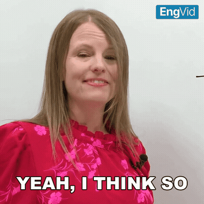 Woman Says Yeah I Think So In Front Of Whiteboard GIF