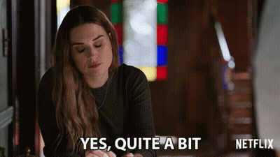 Woman Says Yes With Netflix Logo GIF