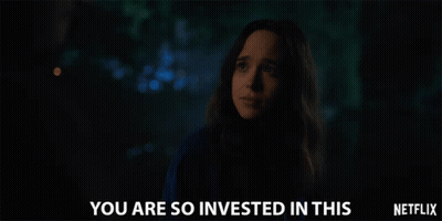 Woman Says You Are So Invested In This Netflix Ad GIF
