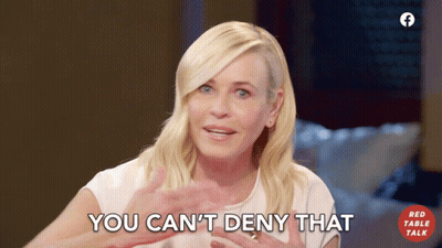 Woman Says You Can't Deny That in Red Table Talk Ad