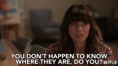 Woman Says You Don't Happen To Know Where They Are Do You GIF