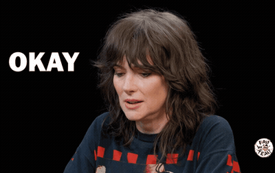 Woman Says You Don't Have To Worry About Me GIF