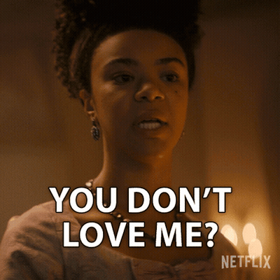 Woman Says You Don't Love Me In Netflix Ad GIF