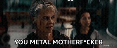 Woman Says You Metal Motherfucker GIF