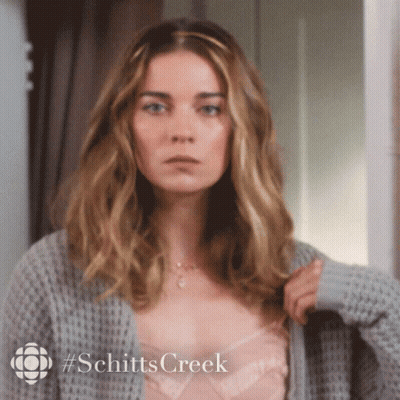 Woman #SchittsCreek GIF