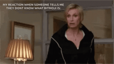 Woman Screaming In Front Of Lamp GIF