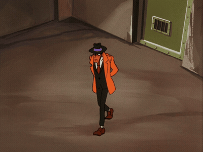 Woman Screaming In Red Light GIF