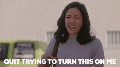Woman Screaming Quit Trying To Turn This On Me GIF